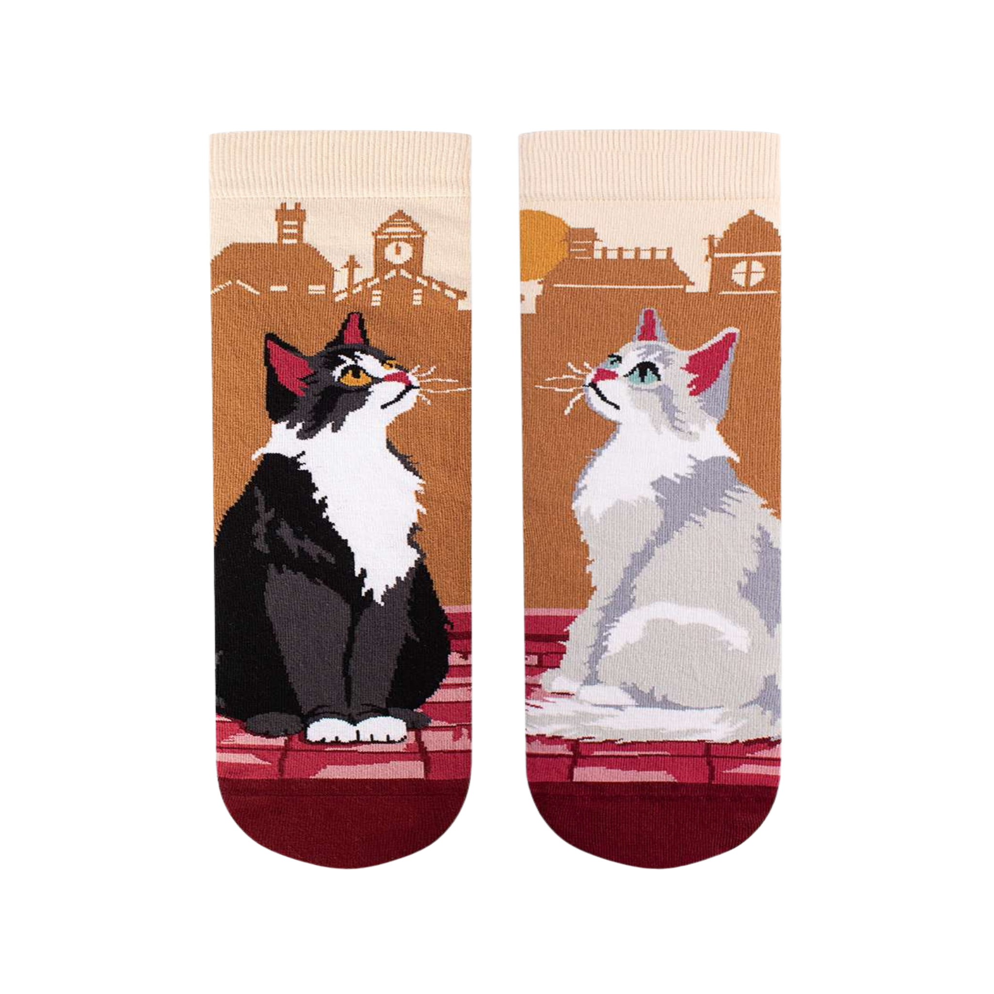 Voir la diapositive 2 : PIRIN HILL Chaussettes arty chats de ville