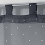 Voir la diapositive 2 : Paris Prix Paire de Voilages  Orion  60x160cm Anthracite