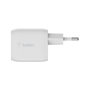 Voir la diapositive 3 : Belkin Chargeur USB-C 45W Blanc