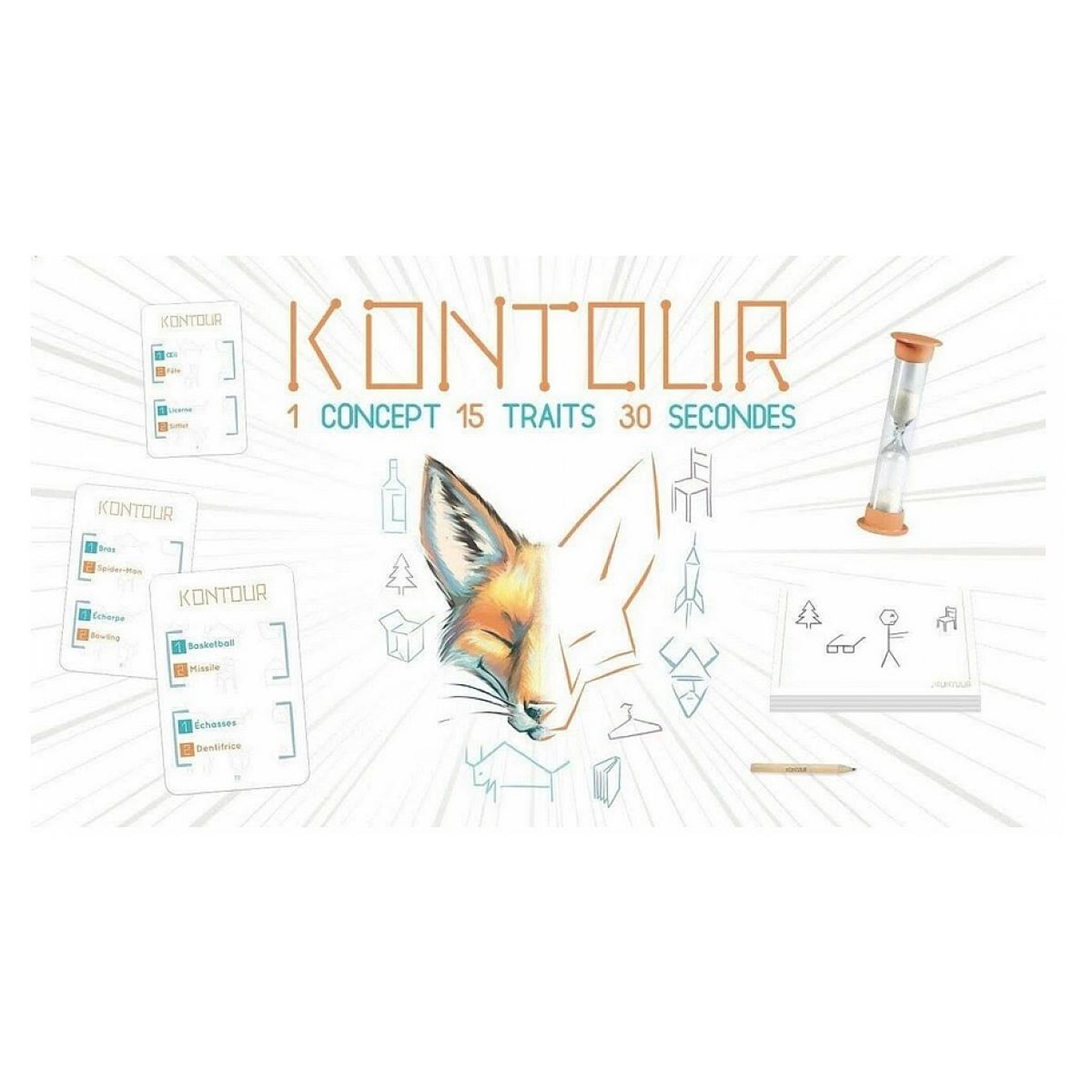 Voir la diapositive 3 : Gigamic Kontour jeux d'ambiance