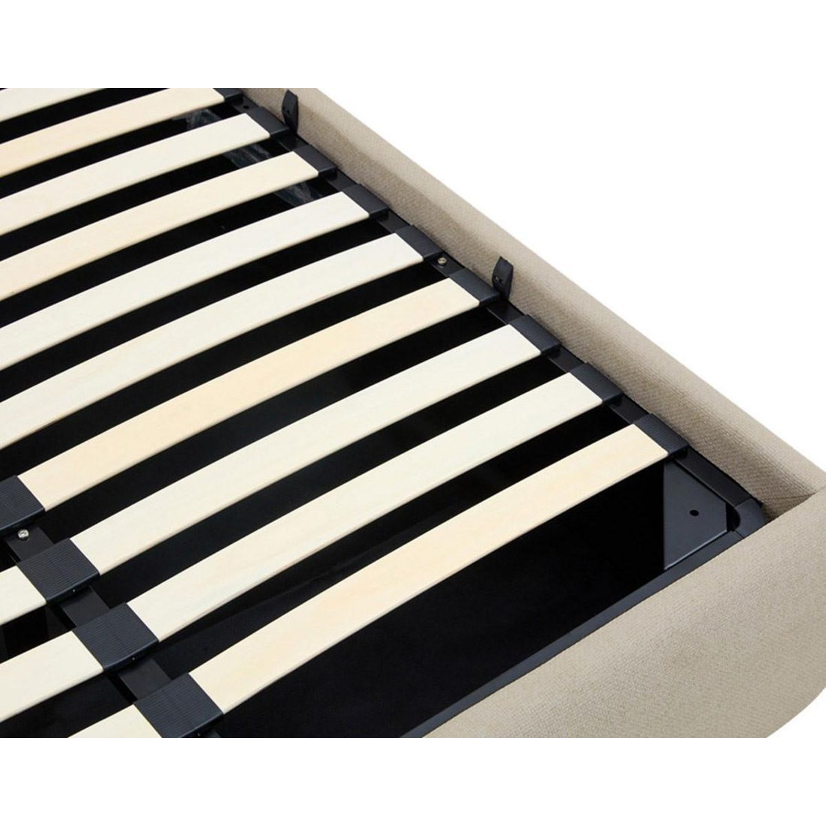 LISA DESIGN Florina - lit coffre - 140x190 cm - sommier inclus - en tissu