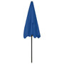Voir la diapositive 5 : VIDAXL Parasol de plage bleu azure 200x125 cm