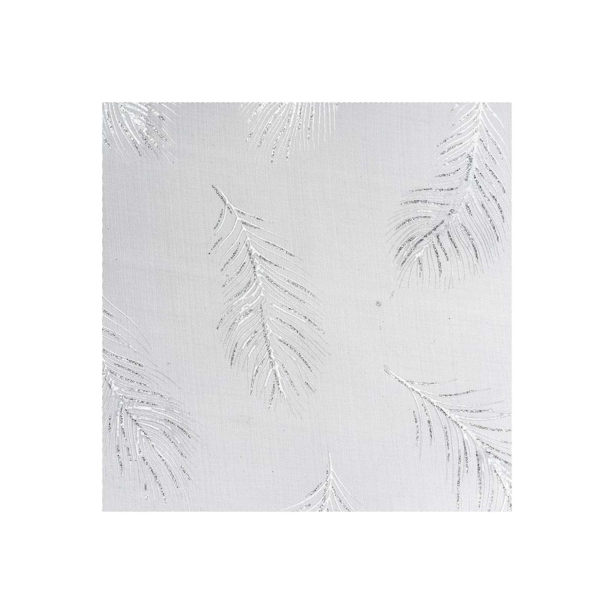 Voir la diapositive 2 : FEERIC LIGHT & CHRISTMAS Chemin de table plumes  colorama  28x500cm noir