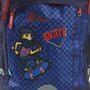 Voir la diapositive 9 : AUCHAN Sac à dos 2 compartiments bleu SKATE avec leds