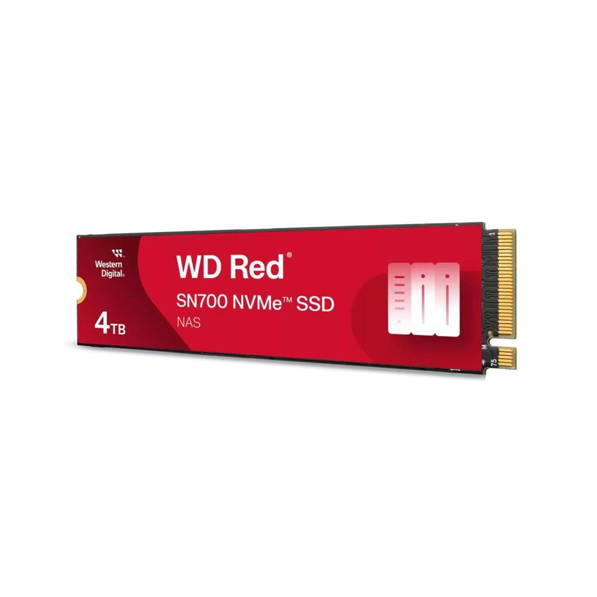 Voir la diapositive 2 : Western Digital Disque ssd interne western digital wd red sn700 4 to m.2 nvme pcie 3.0 x4 wds400t1r0c