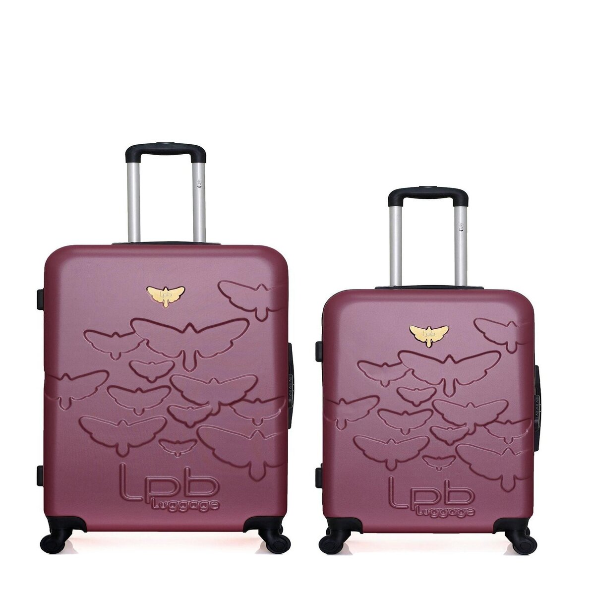 LES P'TITES BOMBES LPB LPB LUGGAGE - LOT DE 2 - Valises grand format et weekend AELYS