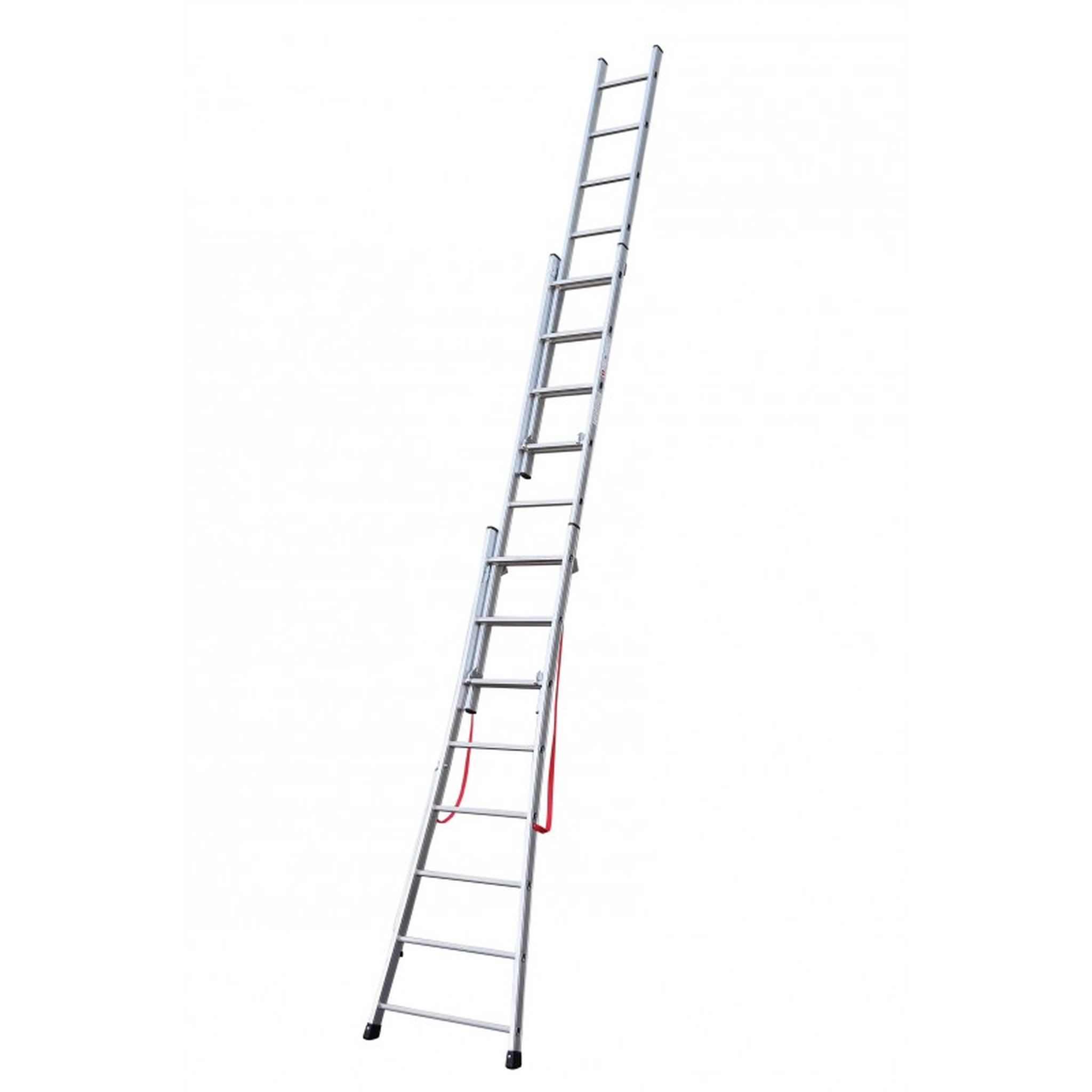 Voir la diapositive 3 : HAILO Echelle 3 plans 5m70 en aluminium base évasée - PREMIUM