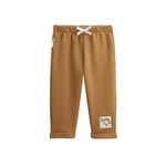 Petit Béguin Pantalon enfant en molleton Lamascotte. Coloris disponibles : Marron