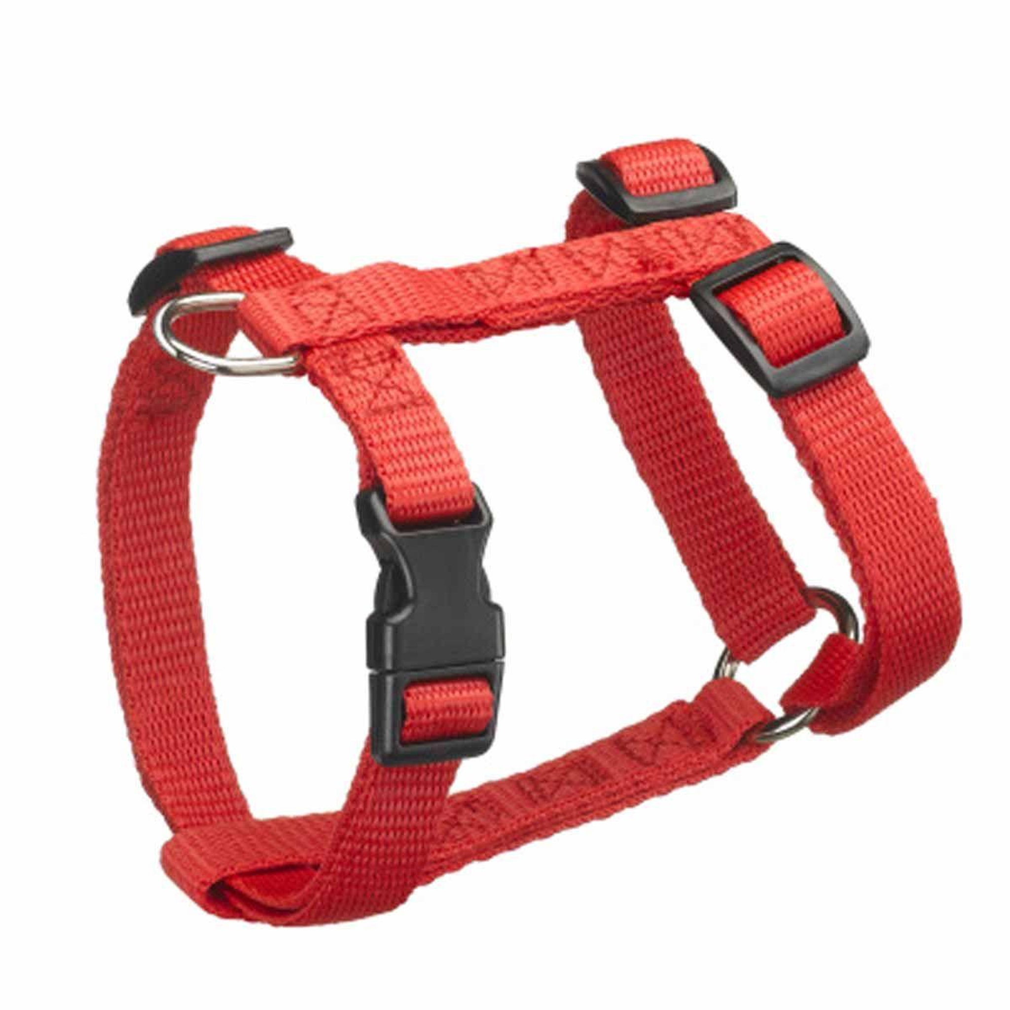 HOMEA Harnais réglable chien  essentiel  50-70cm rouge