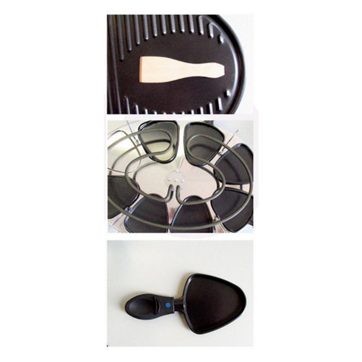 Domo Appareil à raclette 8 personnes 1200w + gril - do9038g