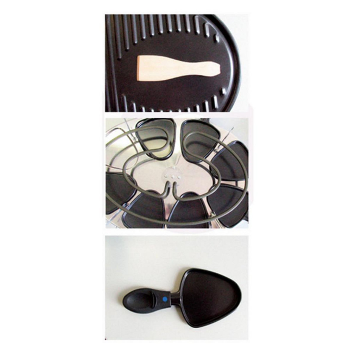 Domo Appareil à raclette 8 personnes 1200w + gril - do9038g