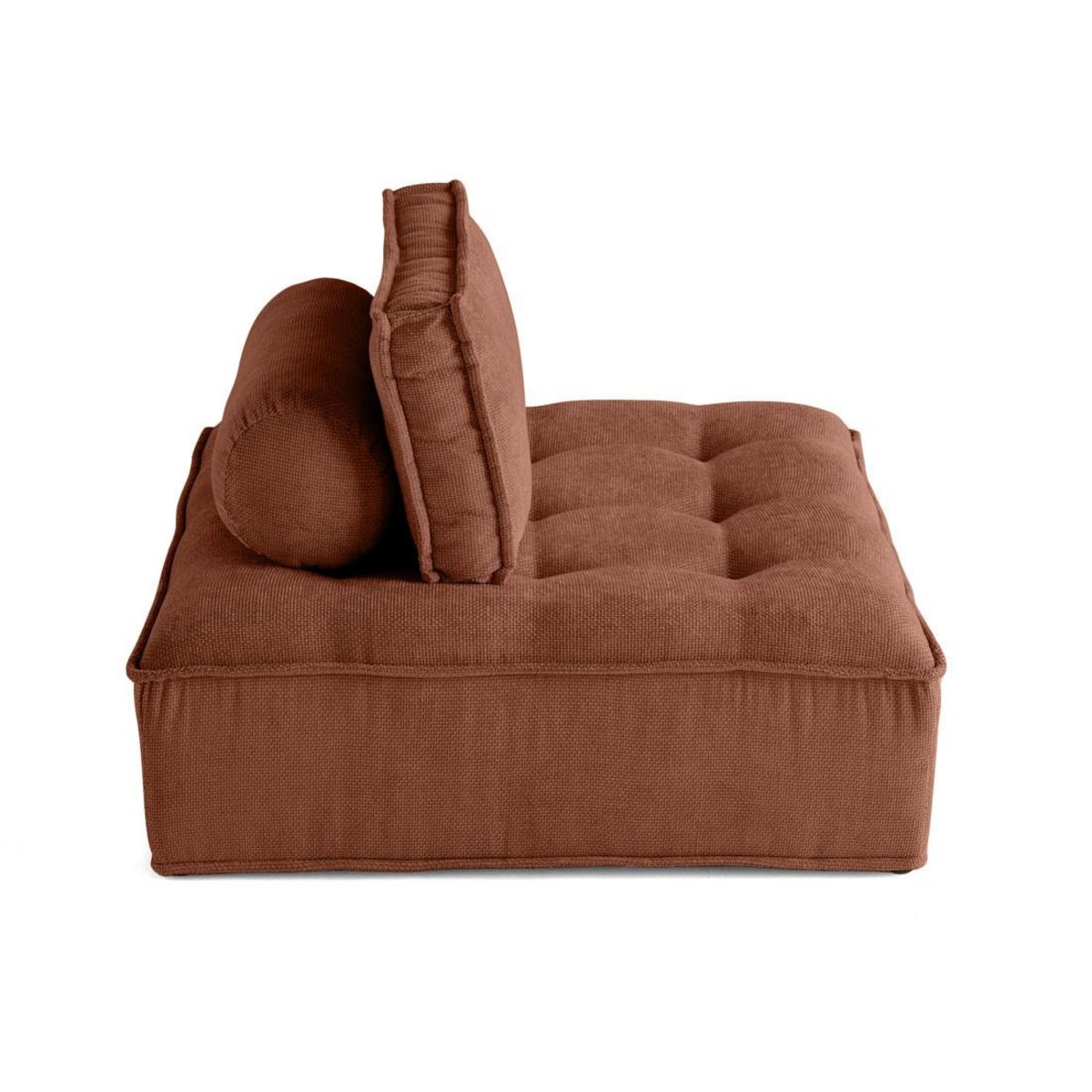 LISA DESIGN Marisol - module d'assise - velours texturé