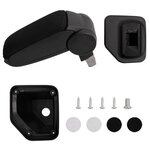 VIDAXL Accoudoir de voiture noir 15x32x(40-52) cm ABS