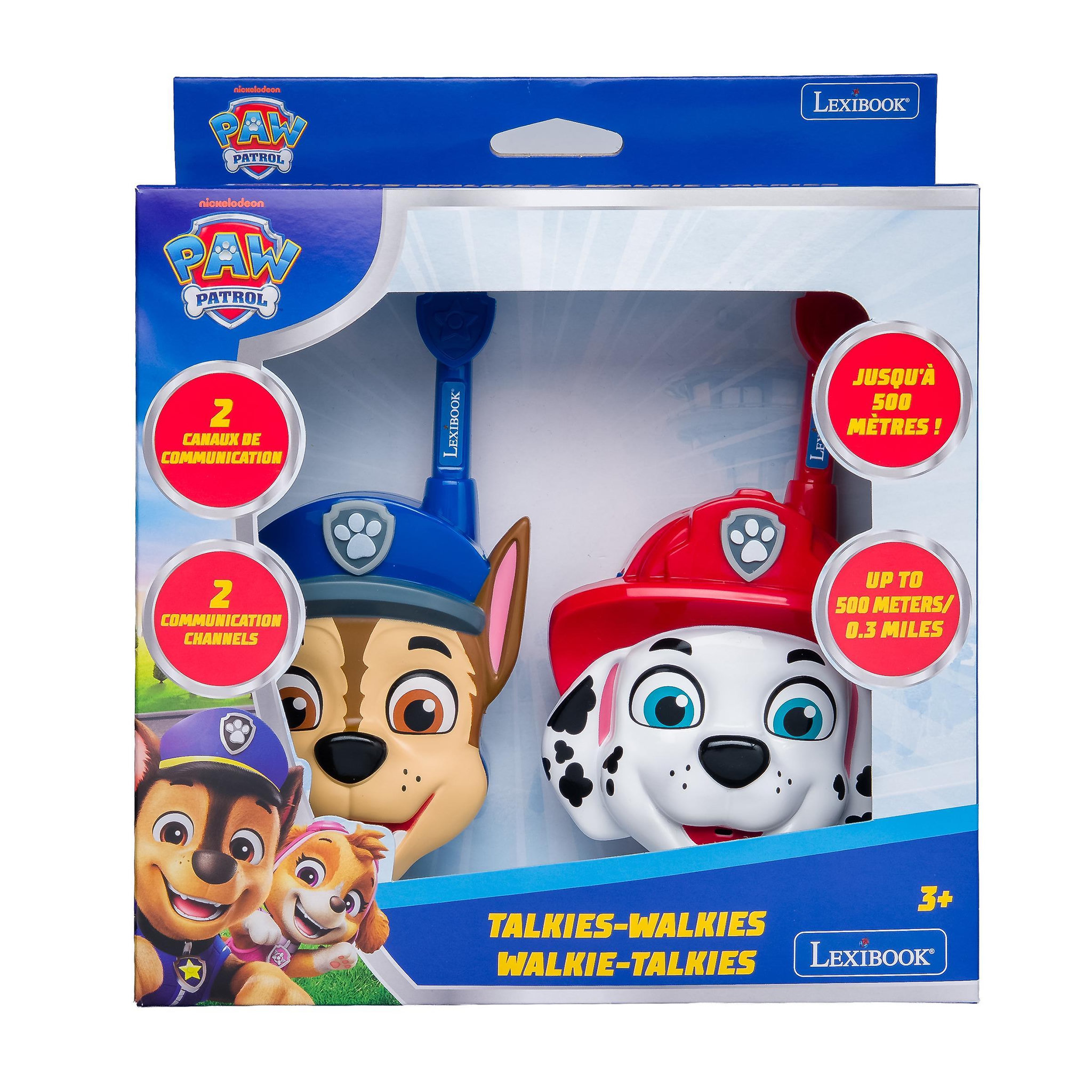 Voir la diapositive 4 : Lexibook Talkies-walkies Pat'Patrouille 3D