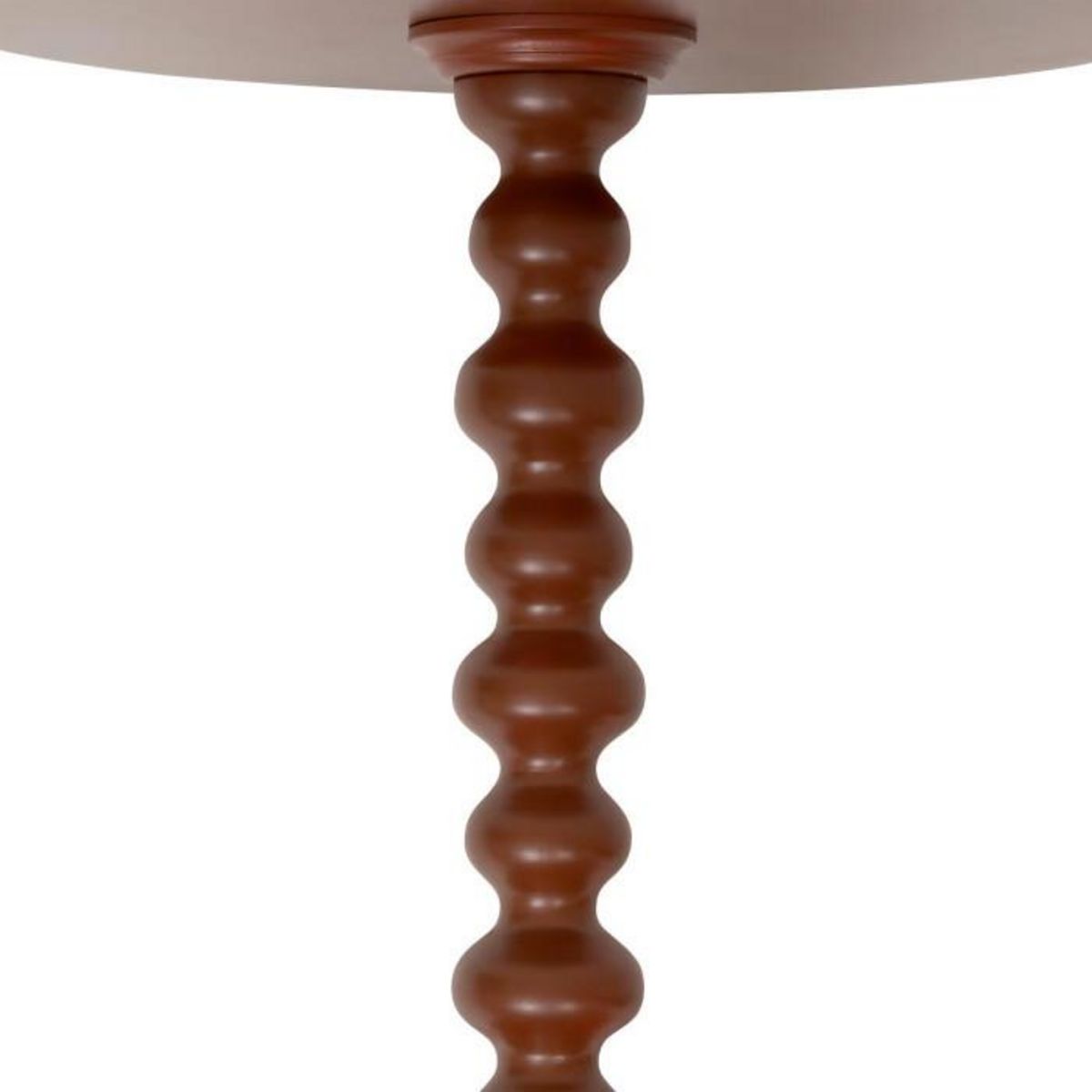 ATMOSPHERA Table d'Appoint Ronde  Alix  50cm Terracotta