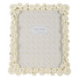 Voir la diapositive 2 : Paris Prix Cadre Photo Déco Fleurs  Lotus  20x25cm Crème
