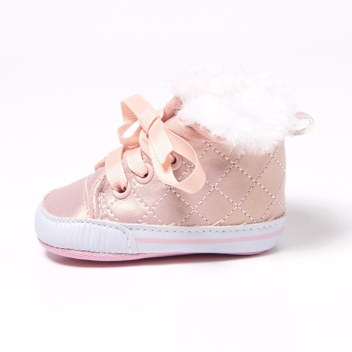 IN EXTENSO Basket fourrée nacrée bébé 