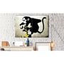 Voir la diapositive 2 : Paris Prix Tableau Imprimé  Monkey Detonator - Banksy