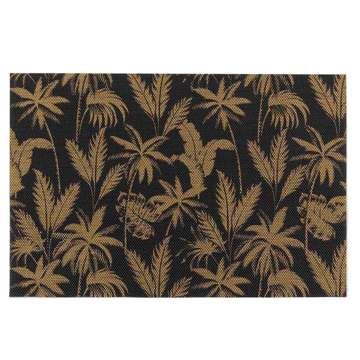 Paris Prix Set de Table  Feuillor  28x43cm Noir & Or