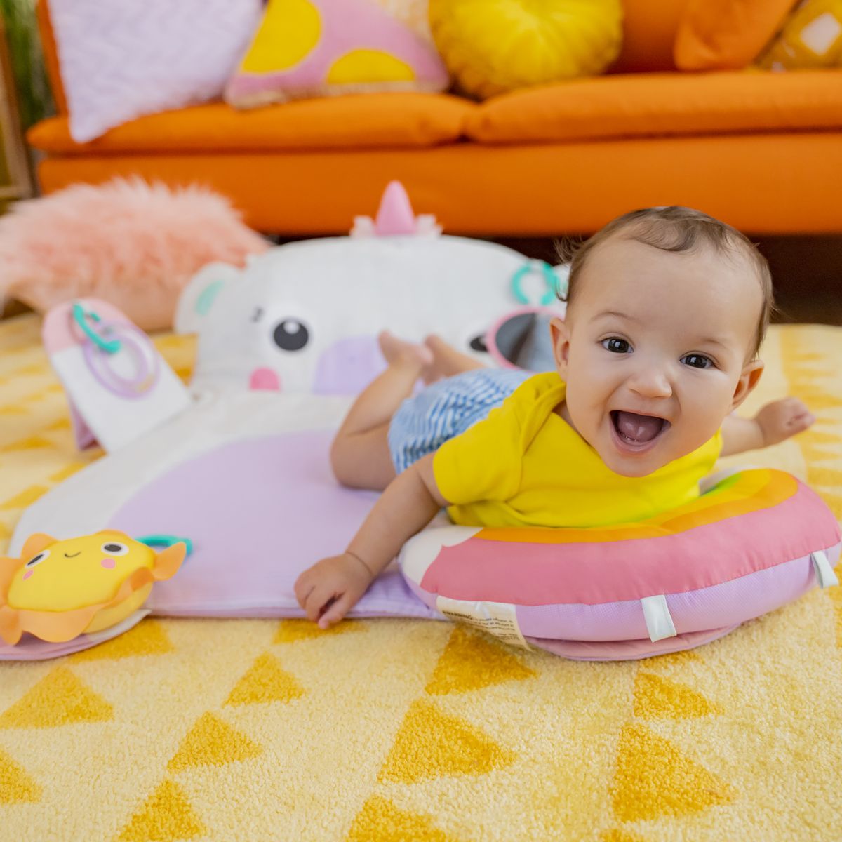 AUCHAN BABY Tapis d'activités Licorne bébé 