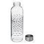 Voir la diapositive 2 : FIVE Bouteille Gourde en Verre  Aqua  50cl Transparent
