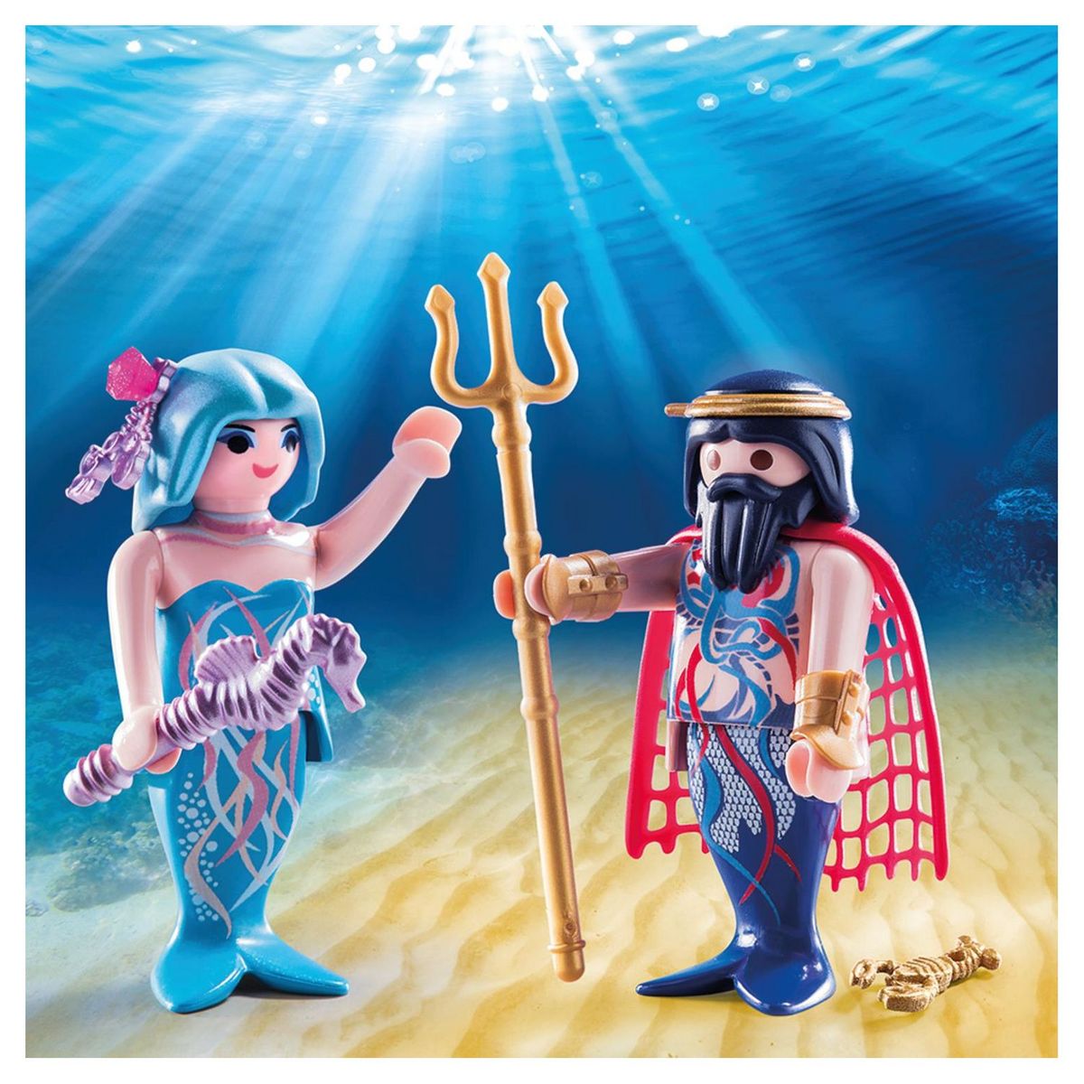 PLAYMOBIL  70082 Roi des Mers et sirène