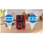 Voir la diapositive 3 : BOSCH Cafetière filtre 15 tasses 1200w rouge/noir - TKA2M114