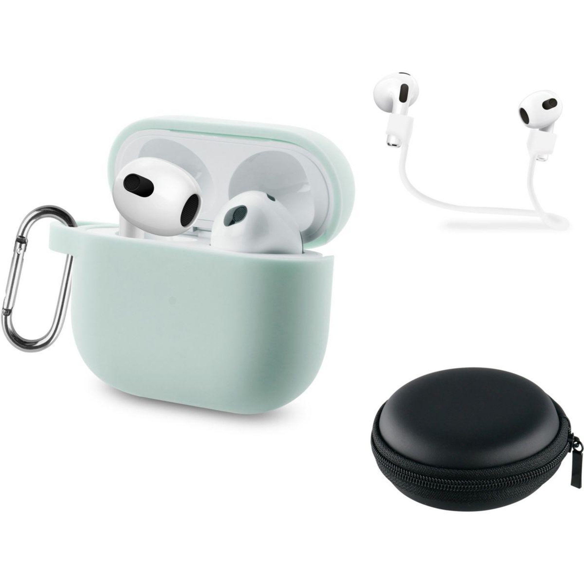 ESSENTIEL B Etui Airpods 3 vert