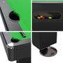 Voir la diapositive 4 : SOKKER Billard américain ARMSTRONG 212 x 118 x 86 cm - Retour de boules automatique et Accessoires inclus