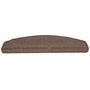 Voir la diapositive 5 : VIDAXL Tapis d'escalier 10 pcs 65x24x4 cm Marron cafe