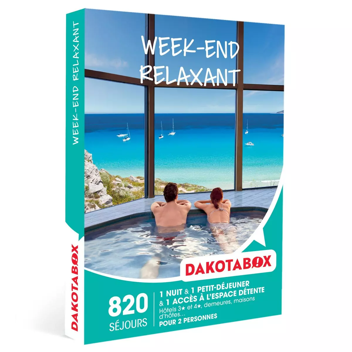 Dakotabox Week-end relaxant - Coffret Cadeau Séjour
