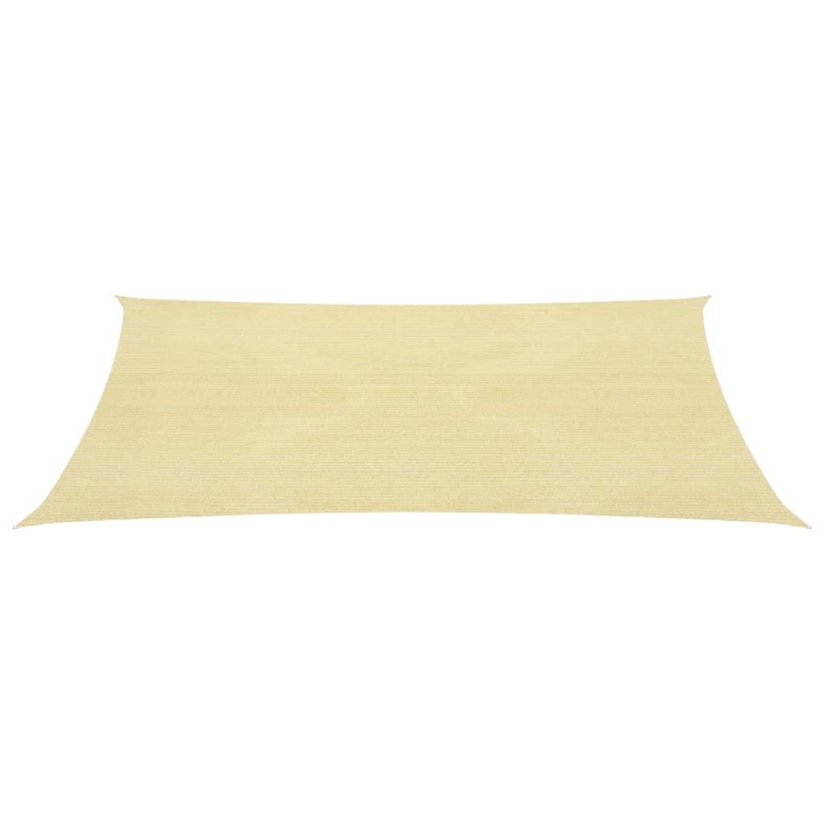 VIDAXL Voile d'ombrage 160 g/m^2 Beige 2x2,5 m PEHD