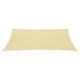 Voir la diapositive 3 : VIDAXL Voile d'ombrage 160 g/m^2 Beige 2x2,5 m PEHD