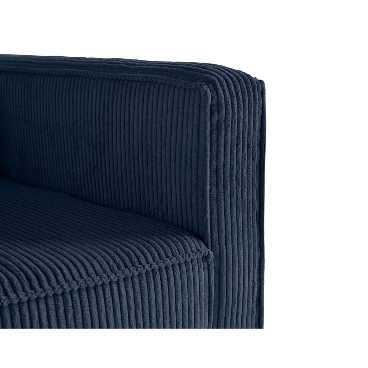 LISA DESIGN Charlie - canapé droit 2 places - en velours côtelé