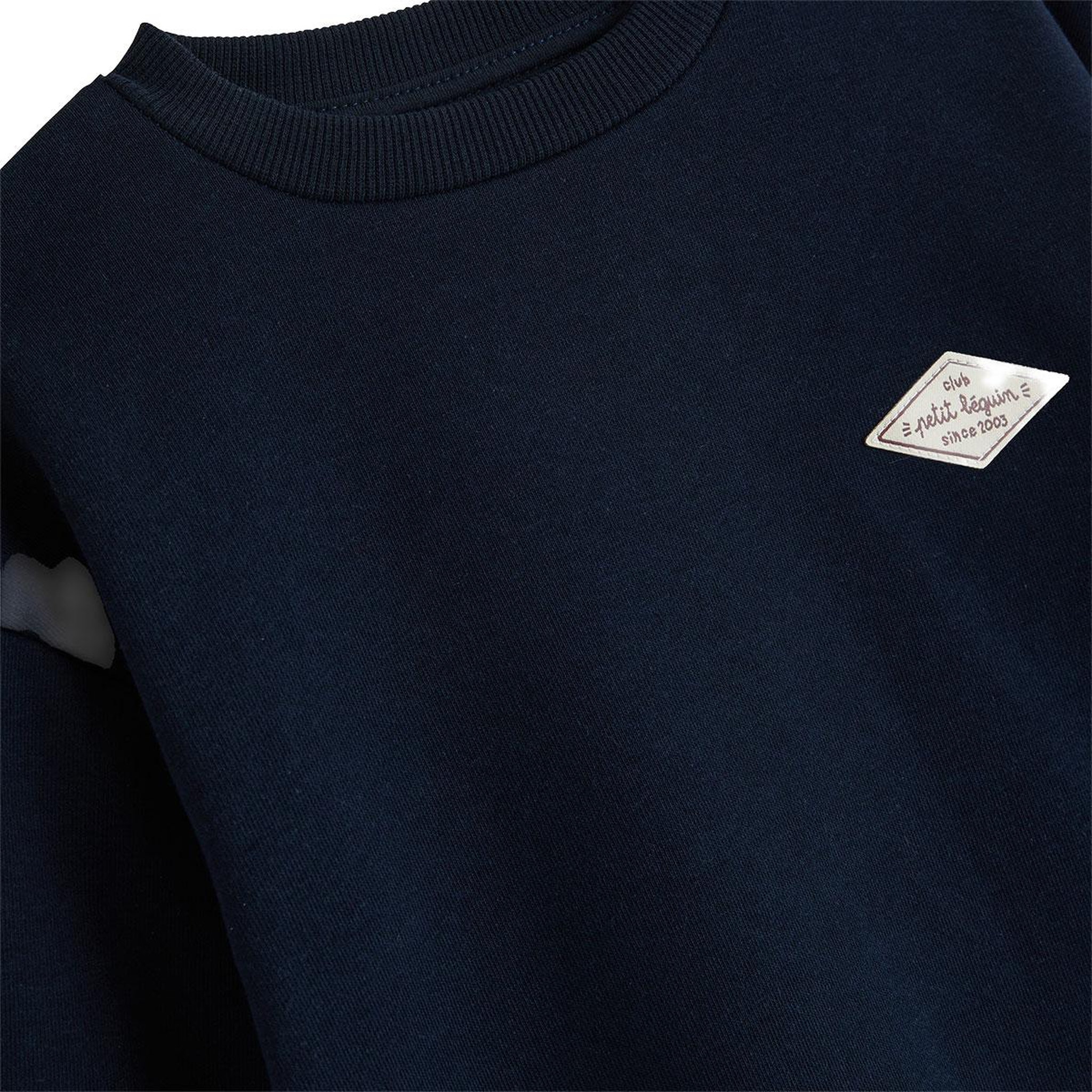 Voir la diapositive 3 : PETIT BEGUIN Sweat en molleton Jules
