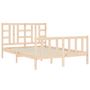 Voir la diapositive 5 : VIDAXL Cadre de lit sans matelas 160x200 cm bois massif de pin