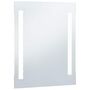 Voir la diapositive 4 : VIDAXL Miroir mural a LED pour salle de bains 60x80 cm