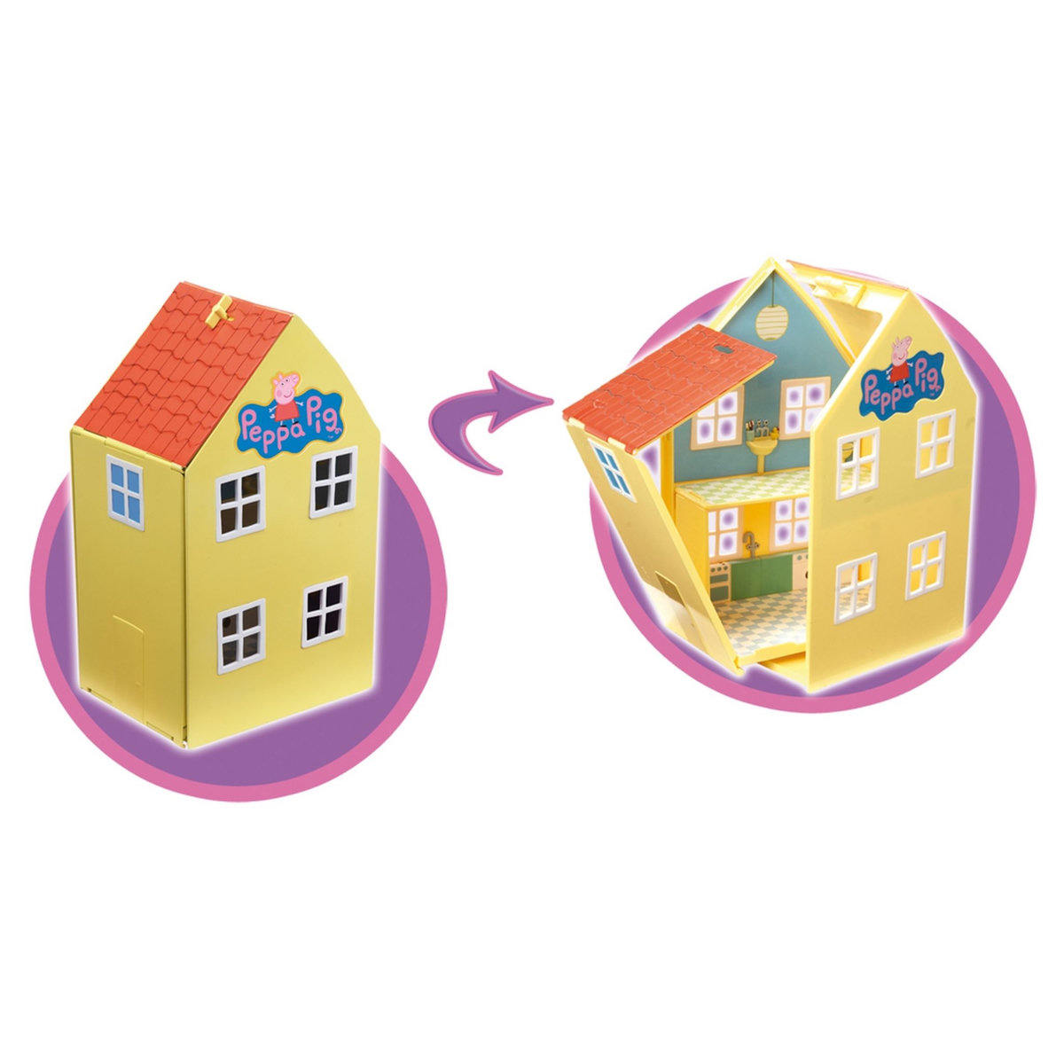 GIOCHI PREZIOSI Maison de luxe + 2 personnages - Peppa Pig 