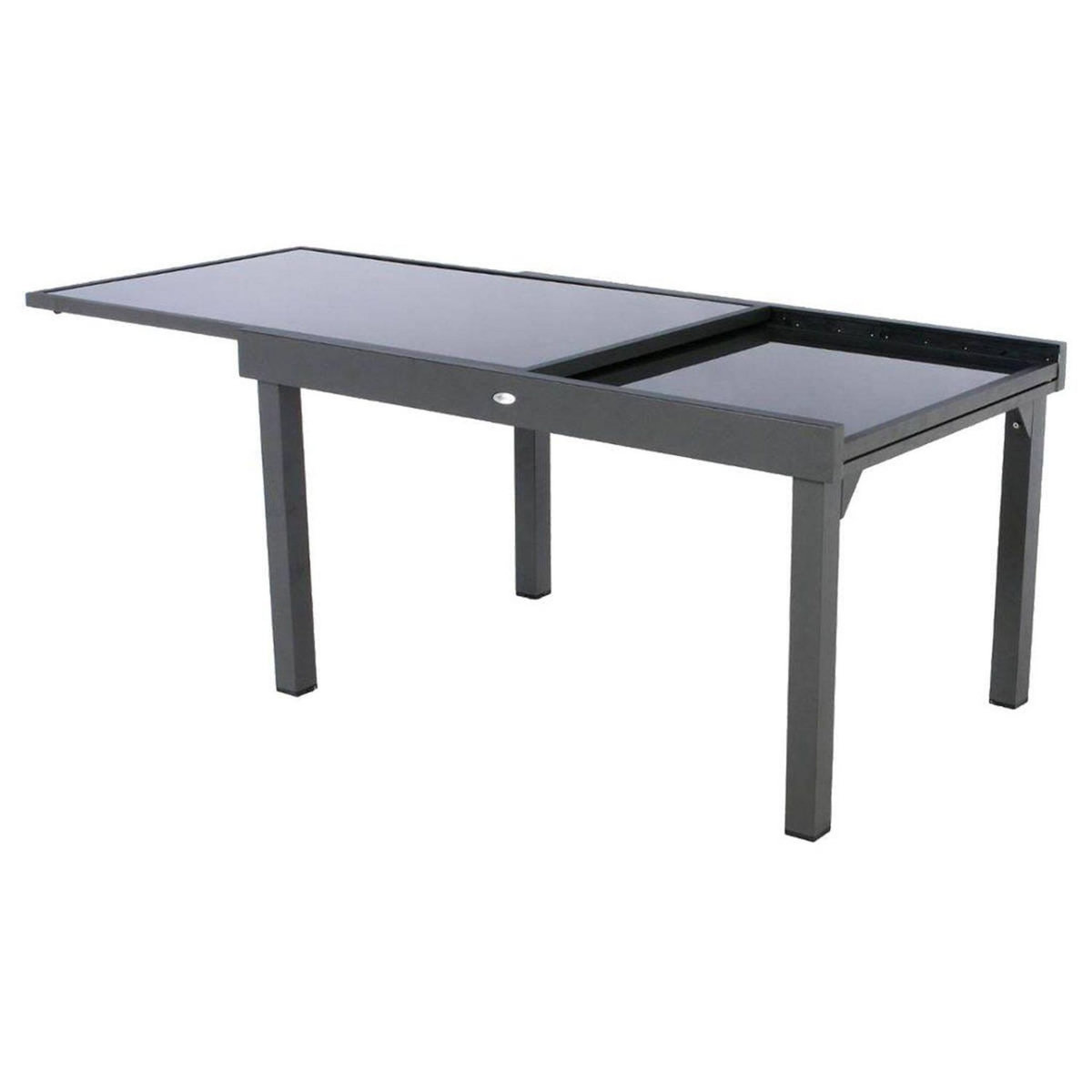 HESPERIDE Table de jardin extensible Piazza - 10 Personnes
