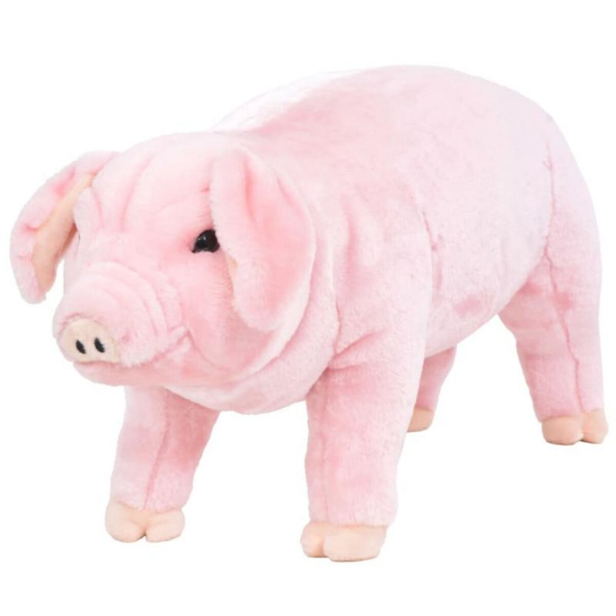 VIDAXL Jouet en peluche Cochon rose XXL