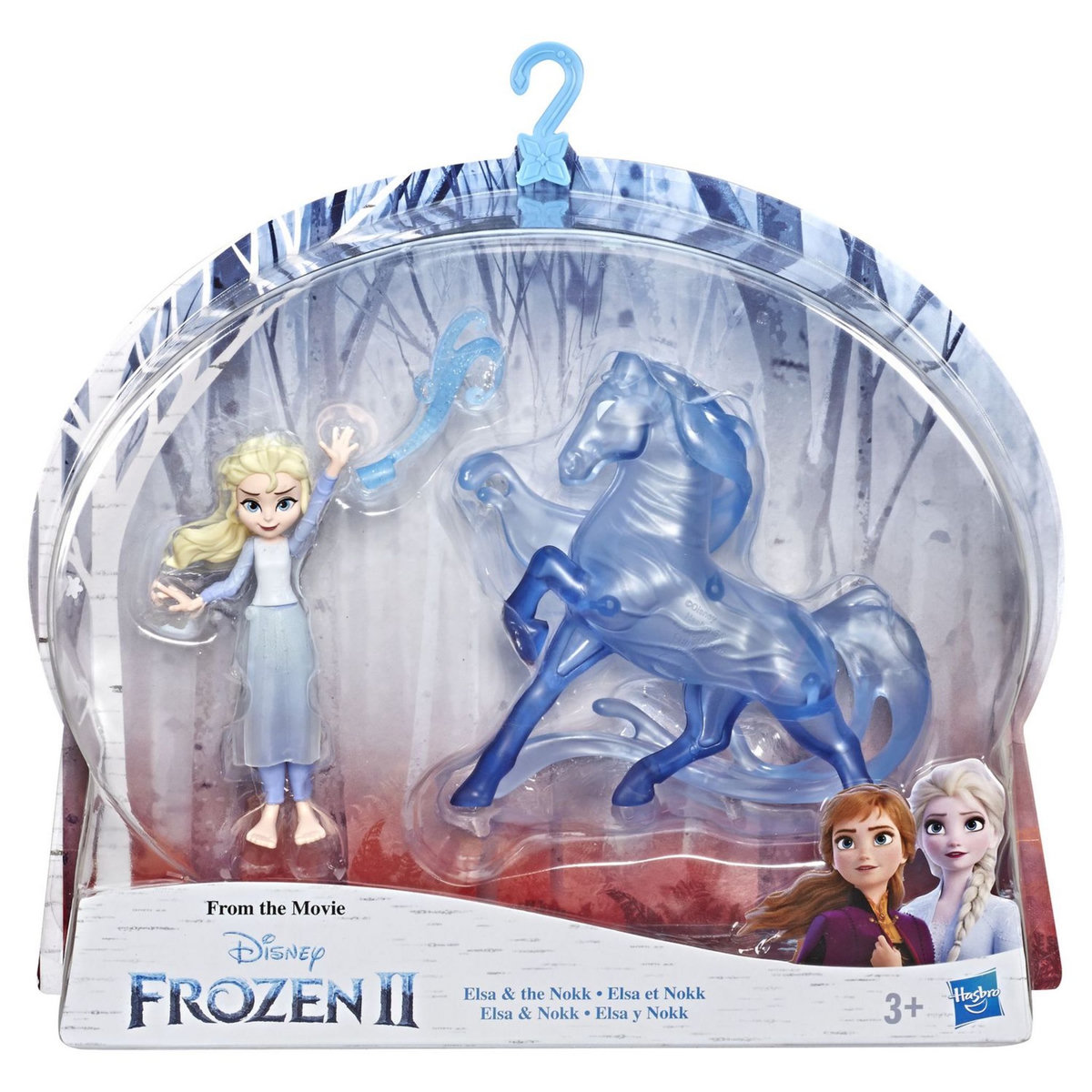 HASBRO Figurines Elsa et Nook Reine des neiges 