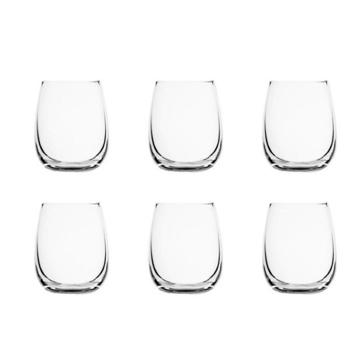 SECRET DE GOURMET Lot de 6 Verrines en Verre  Trattoria  4cm Transparent