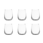 SECRET DE GOURMET Lot de 6 Verrines en Verre  Trattoria  4cm Transparent