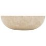 Voir la diapositive 5 : VIDAXL Evier 40 x 12 cm Marbre Creme