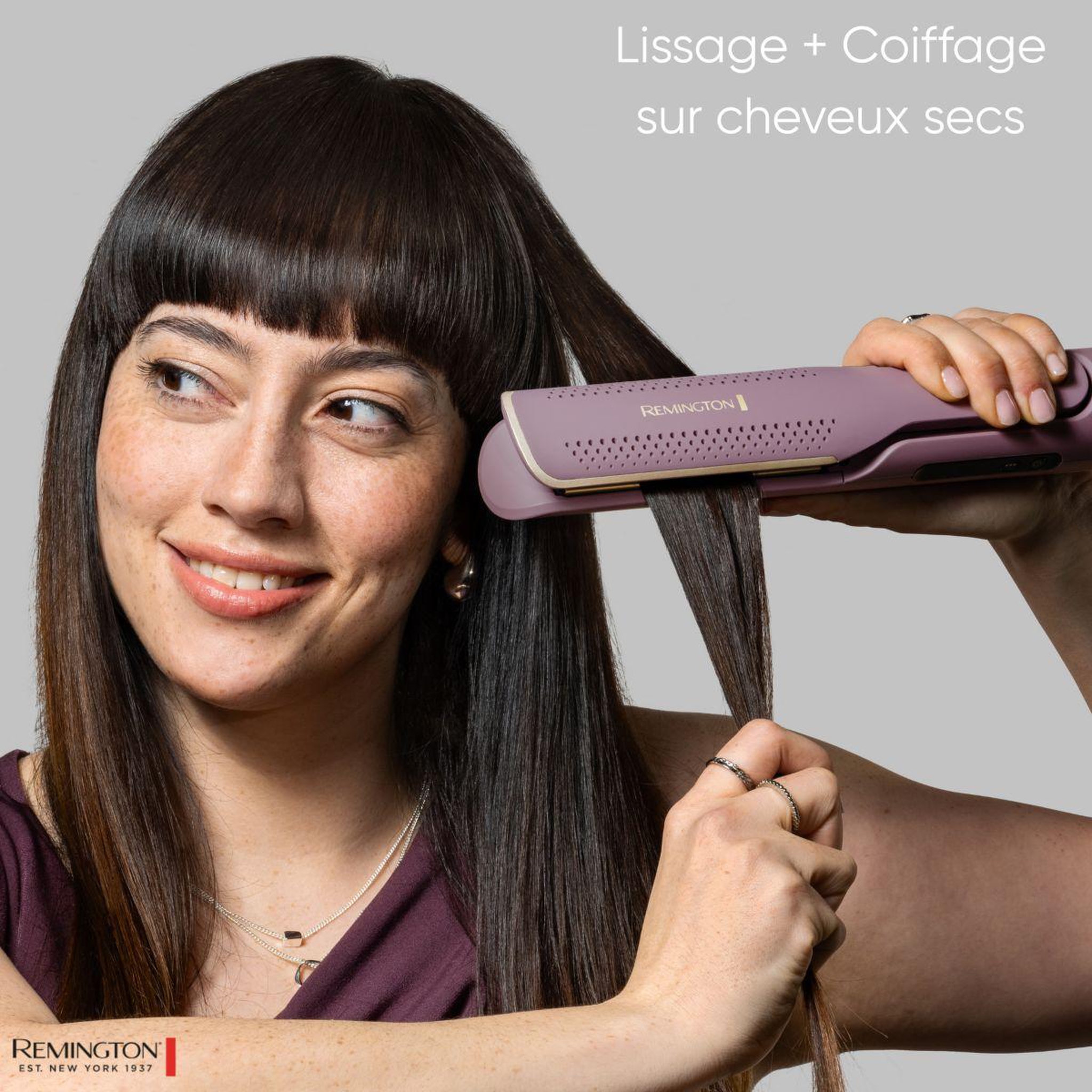 Voir la diapositive 5 : REMINGTON Lisseur séchant 2 en 1 airvive