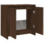 Voir la diapositive 5 : VIDAXL Armoire de bain Chene marron 60x33x61 cm Bois d'ingenierie
