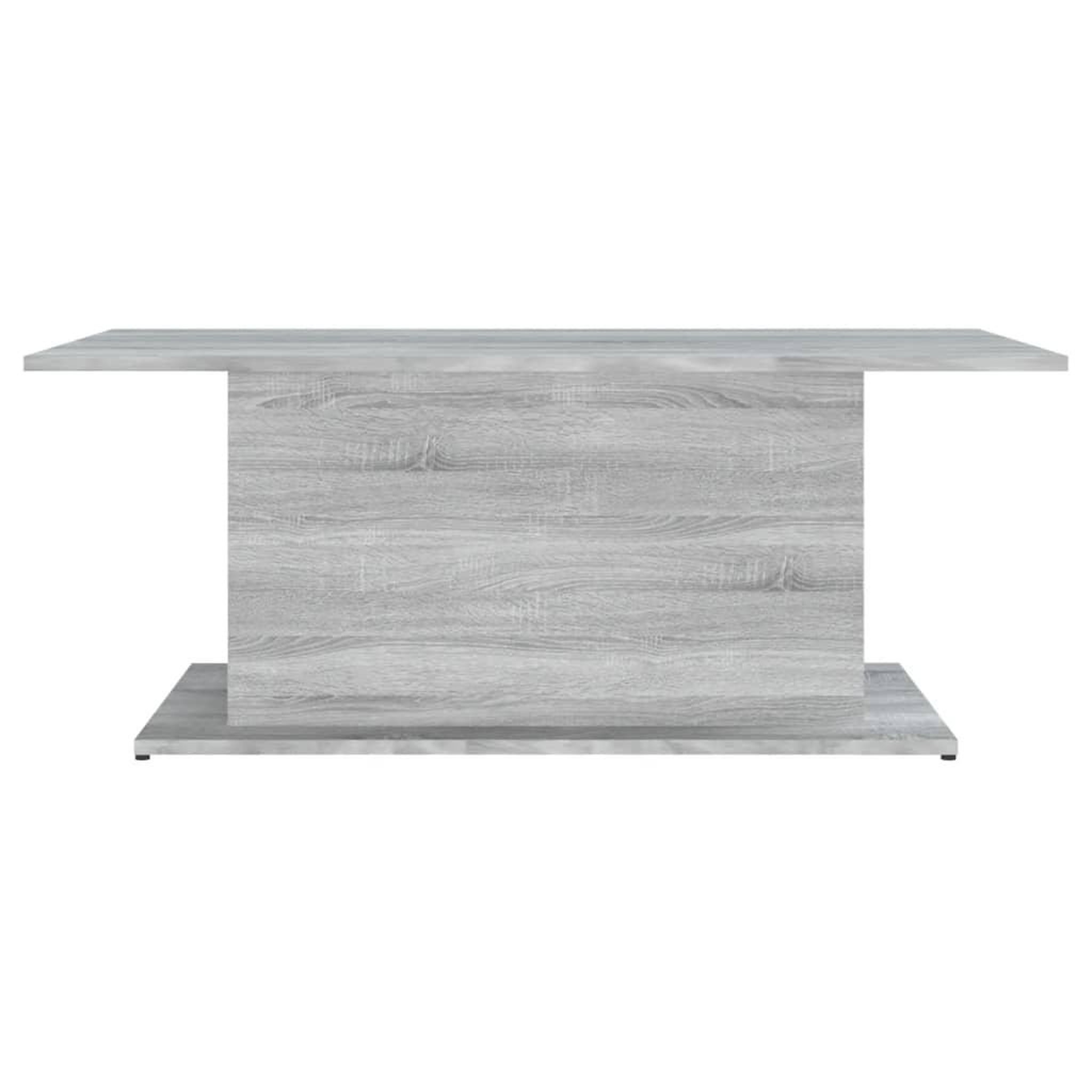 Voir la diapositive 5 : VIDAXL Table basse Sonoma gris 102x55,5x40 cm Bois d'ingenierie