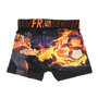Voir la diapositive 2 : FREEGUN Boxer /Orange à Imprimés Garçon Freegun NIN