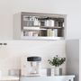 Voir la diapositive 3 : VIDAXL Armoire murale de cuisine avec étagère acier inoxydable
