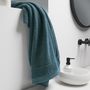 Voir la diapositive 1 : TODAY Maxi drap de bain uni en Coton bio 450 G/M²
